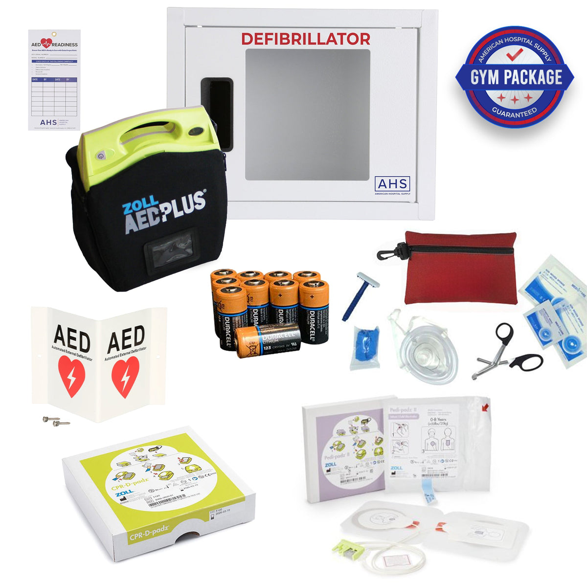 ZOLL AED Plus Gym Package - American Hospital Supply