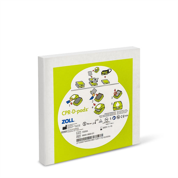 ZOLL CPR - D - Padz® One - Piece Electrode Pad With Real CPR Help - American Hospital Supply