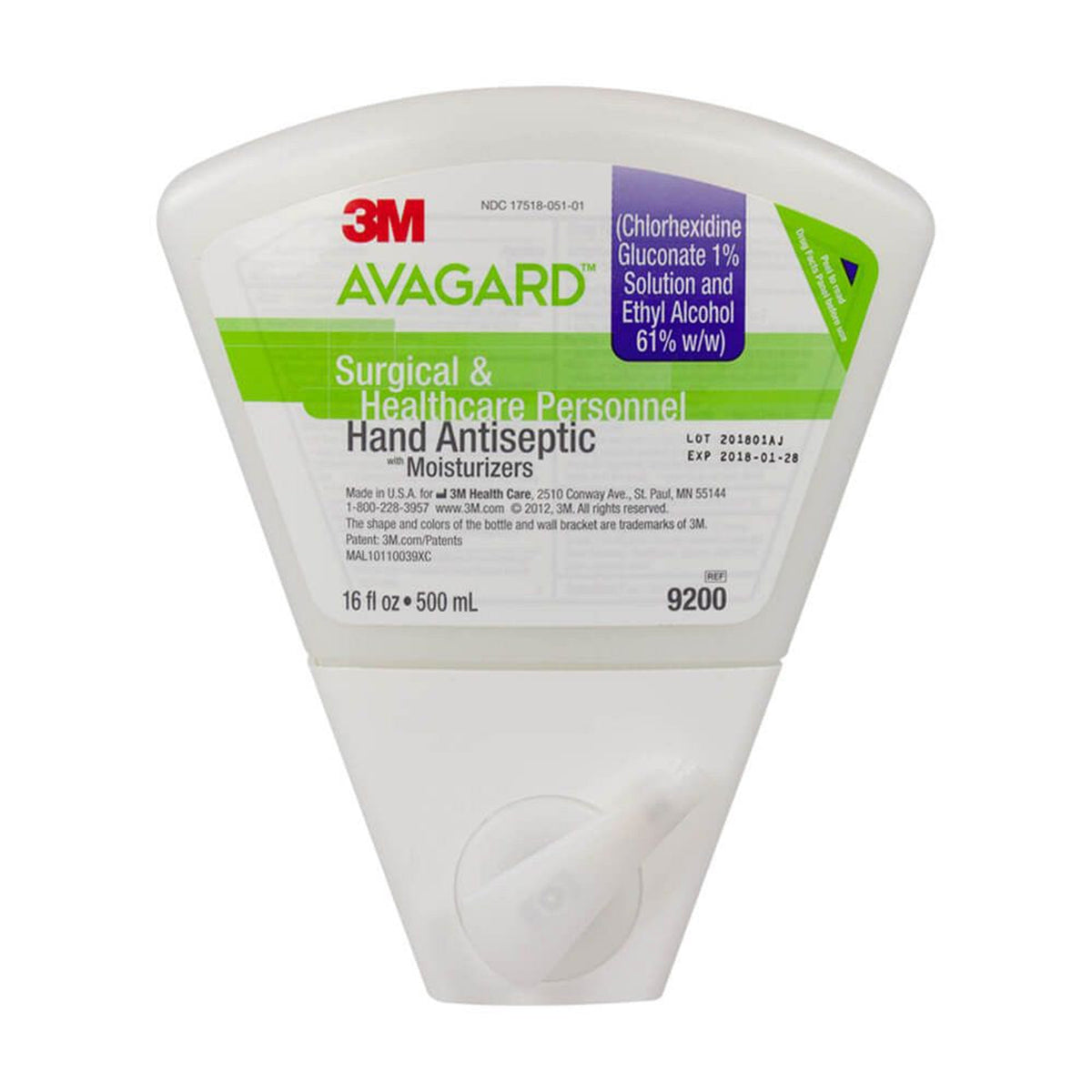 3M Avagard Surgical Scrub Dispenser Refill Bottle - American Hospital Supply