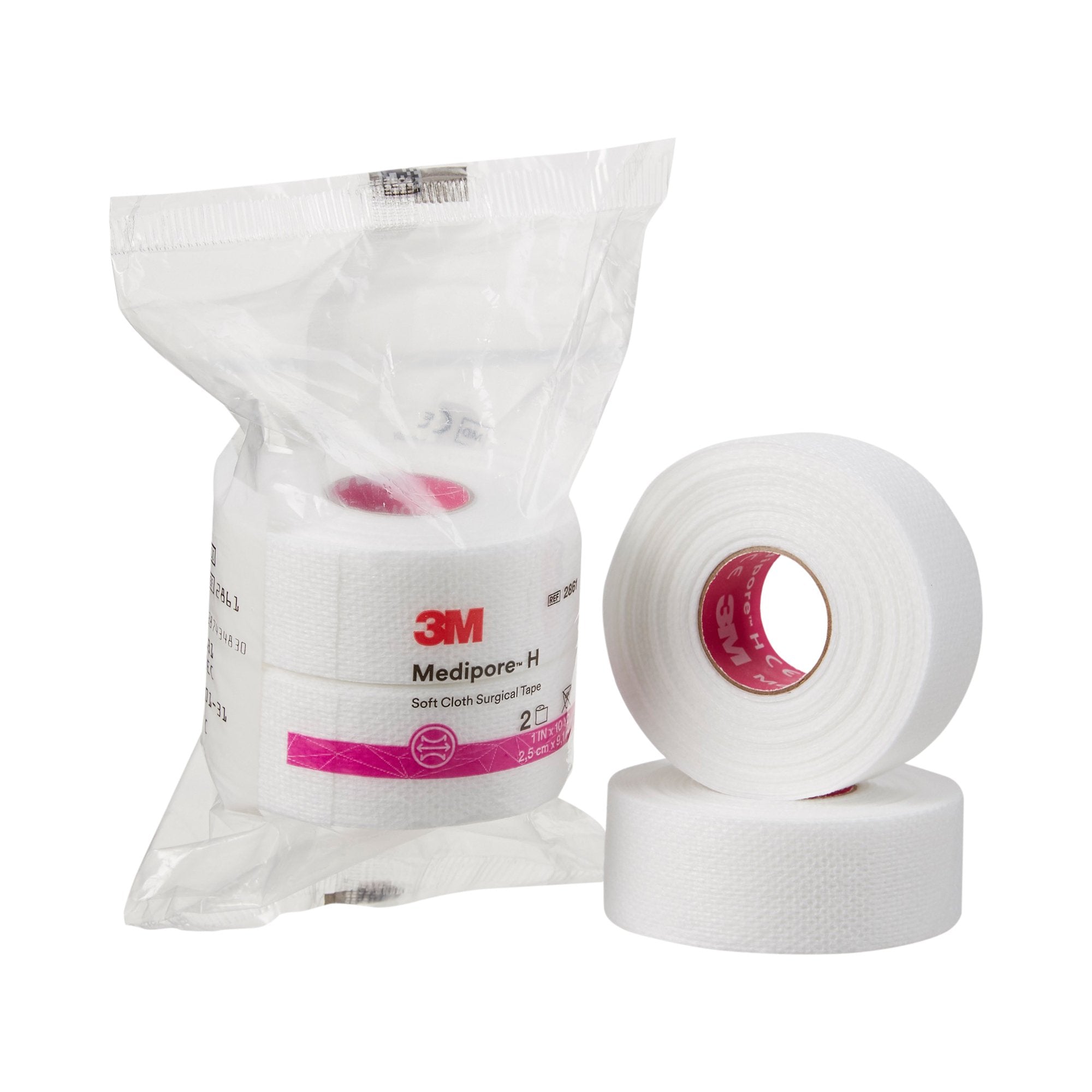 Lot De 4 Rouleaux De Sparadrap 3M Durapore 1/2 X 10 Yd - Coton Soie, Hypoallergénique, Date D'expiration 2022+