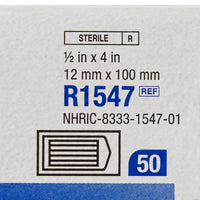 Load image into Gallery viewer, 3M Steri-Strip Skin Closure Strips, Non-Woven, 1/2 inch X 4 inch, Reinforced Strip, White - American Hospital Supply

