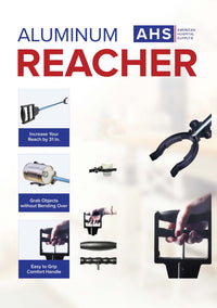 Load image into Gallery viewer, AHS 31 Inch Reacher - Grabber-Style Reaching Tool with Non-Slip Pad - American Hospital Supply
