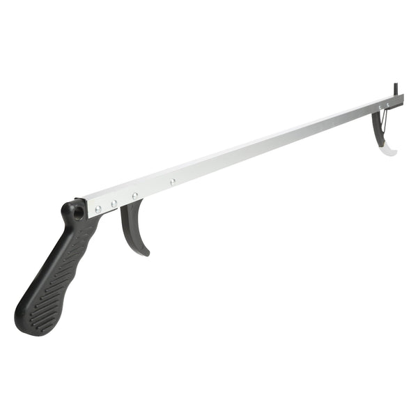 AHS 32 Inch Ultra Lightweight Claw-Style Reacher – Aluminum Reaching Tool with Non-Slip Pad - American Hospital Supply