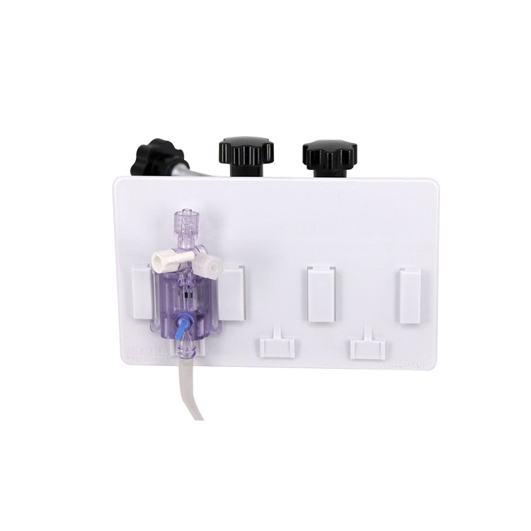 AHS Arterial Line Transducer Holder for IV Pole - American Hospital Supply