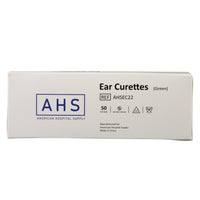 Load image into Gallery viewer, AHS Disposable Ear Curette, 4 mm Round Tip, Green - American Hospital Supply
