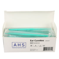 Load image into Gallery viewer, AHS Disposable Ear Curette, 4 mm Round Tip, Green - American Hospital Supply
