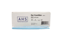 Load image into Gallery viewer, AHS Disposable Ear Curette, Blue, 4 mm Adult Spoon Tip, 50 Each Per Box - American Hospital Supply
