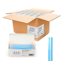 Load image into Gallery viewer, AHS Disposable Ear Curette, Blue, 4 mm Adult Spoon Tip, 50 Each Per Box - American Hospital Supply

