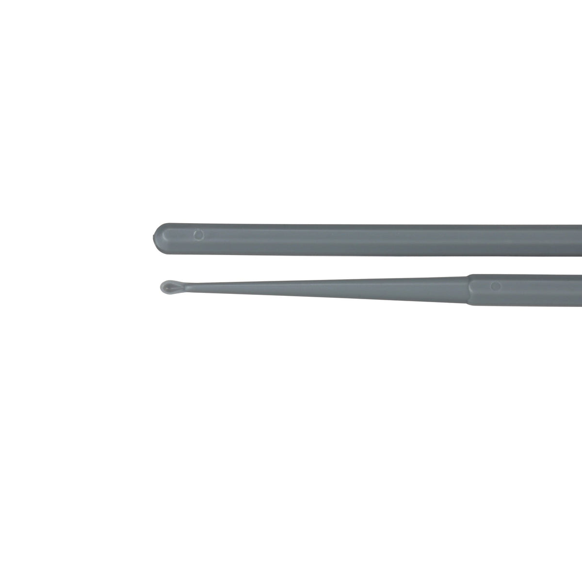 AHS Disposable Ear Curette, Gray, 2 mm Infant Spoon Tip, 50 ea/bx - American Hospital Supply