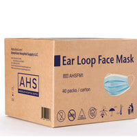 Load image into Gallery viewer, AHS Disposable Mask Medical Earloop Facemask - American Hospital Supply
