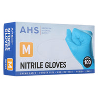 Load image into Gallery viewer, AHS Disposable Nitrile Exam Gloves, 3.5 MM, Chemo-Rated - American Hospital Supply
