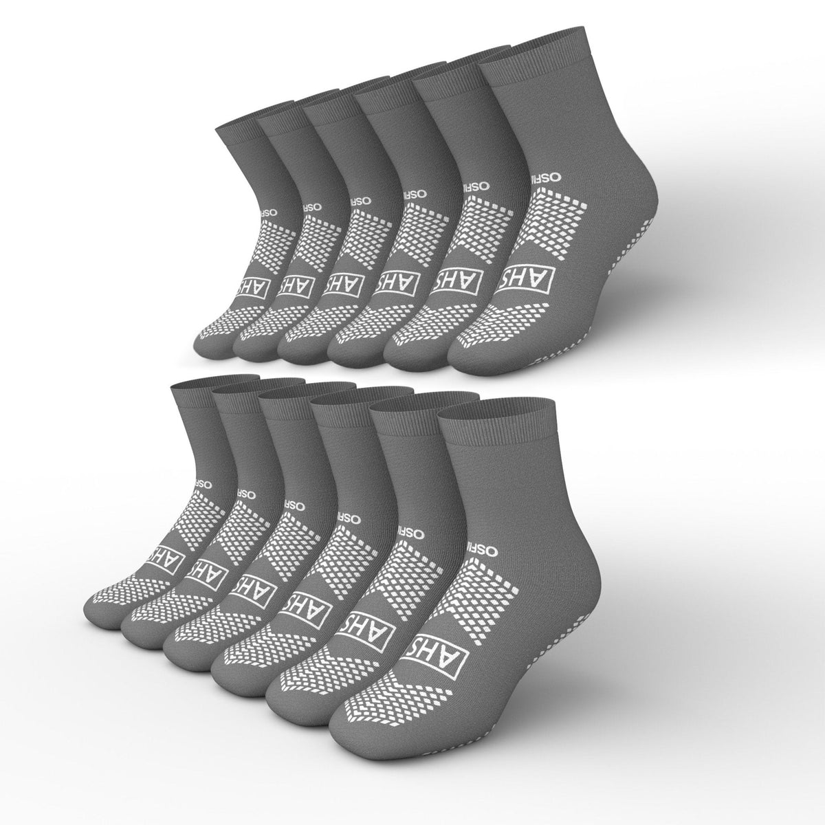 AHS Hospital Socks with Grippy Anti-Slip Tread - American Hospital Supply