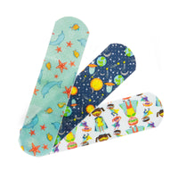 Load image into Gallery viewer, American White Cross Stat Strip Adhesive Strip, 3/4 x 3 Inches, Fun Kids Designs - American Hospital Supply
