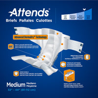 Load image into Gallery viewer, Attends® Unisex Heavy Absorbency Incontinence Brief - American Hospital Supply
