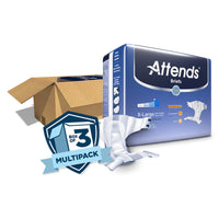 Load image into Gallery viewer, Attends® Unisex Heavy Absorbency Incontinence Brief - American Hospital Supply
