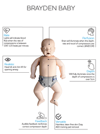 Load image into Gallery viewer, Baby Brayden CPR Manikin - American Hospital Supply

