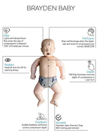 Load image into Gallery viewer, Baby Brayden PRO CPR Manikin - American Hospital Supply
