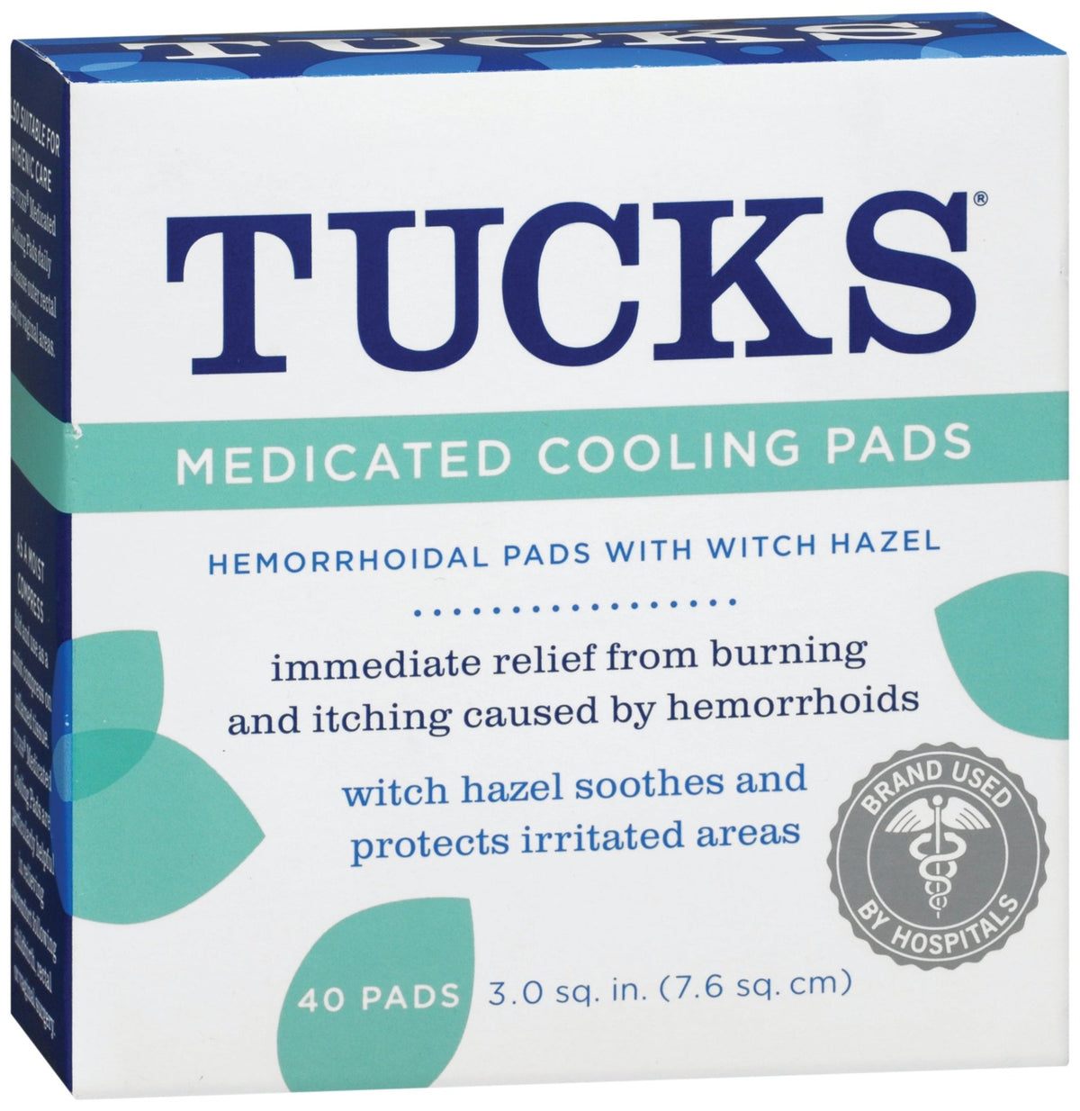 Blistex Tucks Hemorrhoid Relief Medicated Cooling Pads - American Hospital Supply