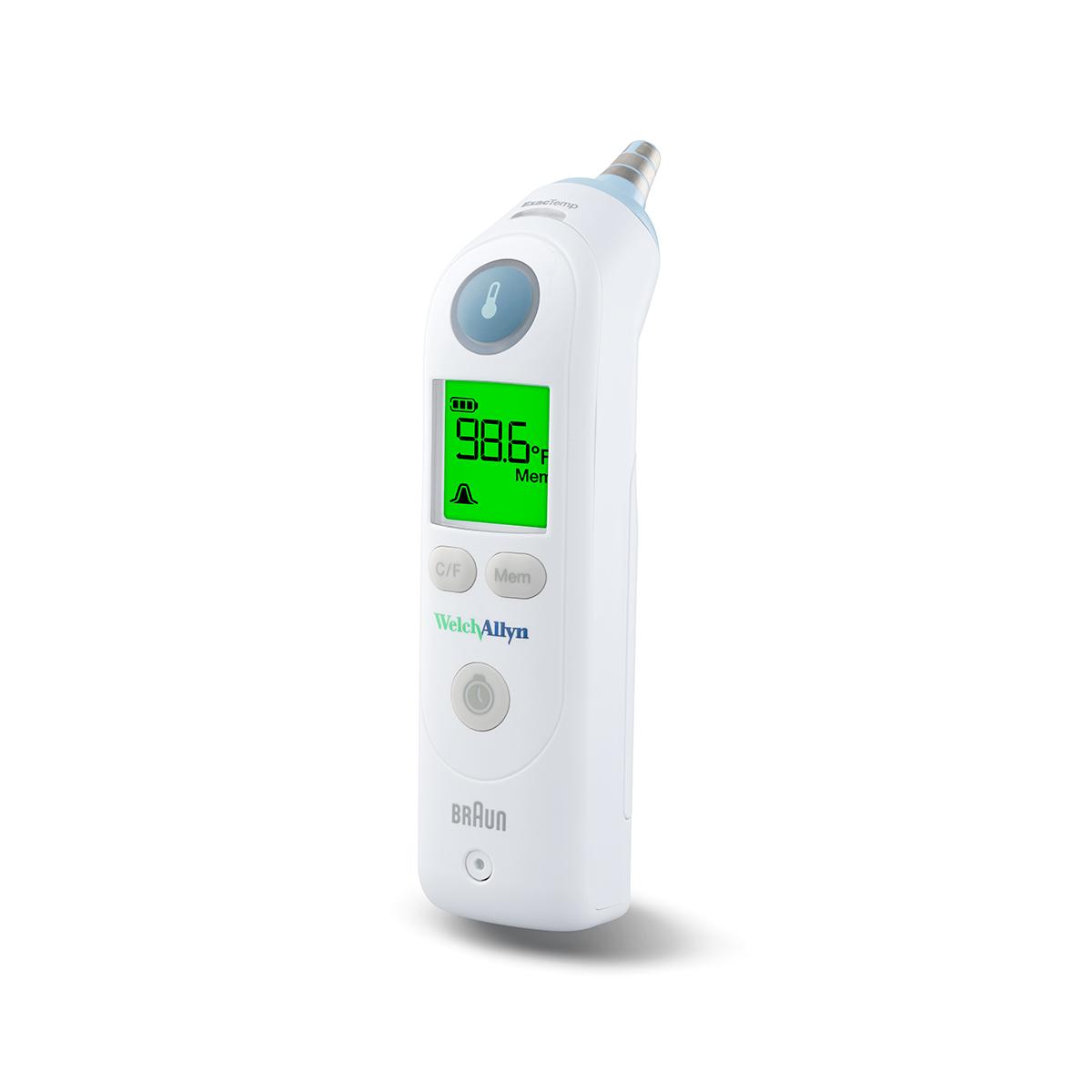 Braun Pro 6000 Ear Thermometer with Small Cradle - American Hospital Supply