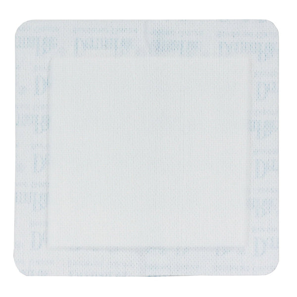 DermaRite® Bordered Gauze White Adhesive Dressing, 4 x 4 Inch - American Hospital Supply