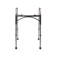 Load image into Gallery viewer, drive™ Deluxe Aluminum Dual Release Folding Walker, 32 – 39 Inch Height - American Hospital Supply
