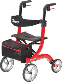 Load image into Gallery viewer, drive™ Nitro 4 Wheel Rollator - Multiple Color Options - American Hospital Supply
