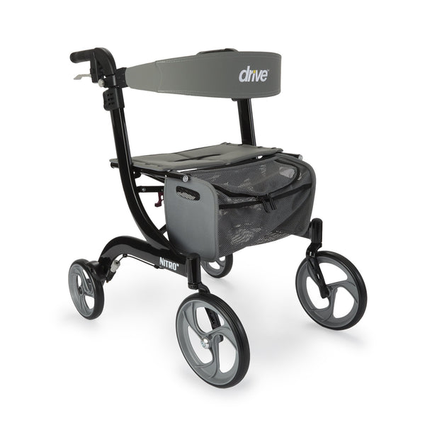 drive™ Nitro 4 Wheel Rollator - Multiple Color Options - American Hospital Supply