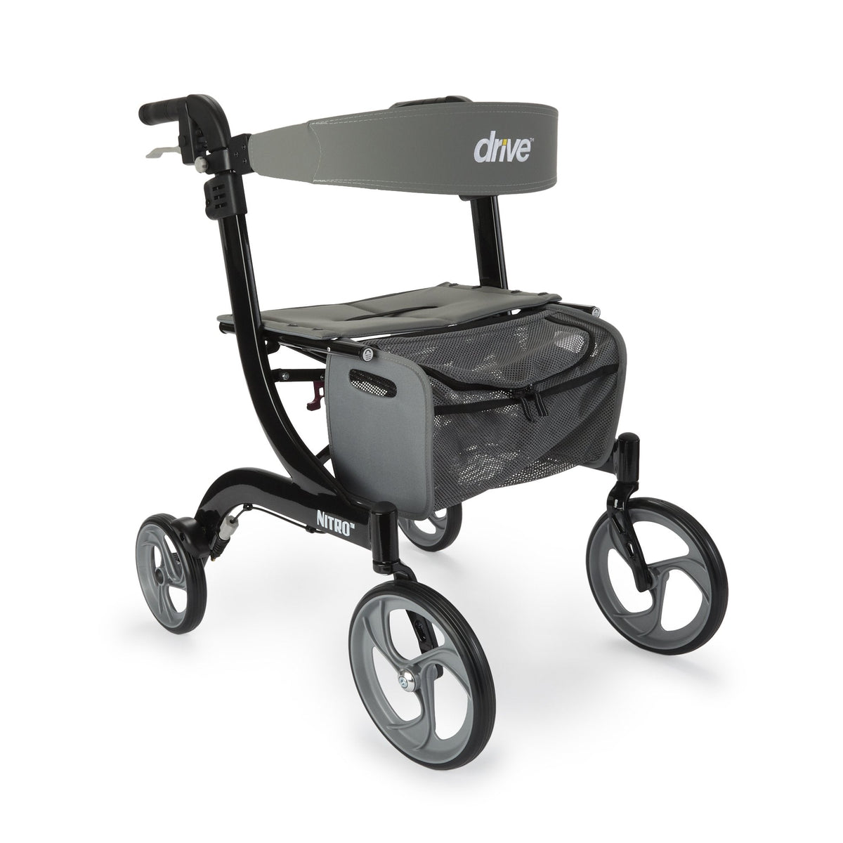 drive™ Nitro 4 Wheel Rollator - Multiple Color Options - American Hospital Supply