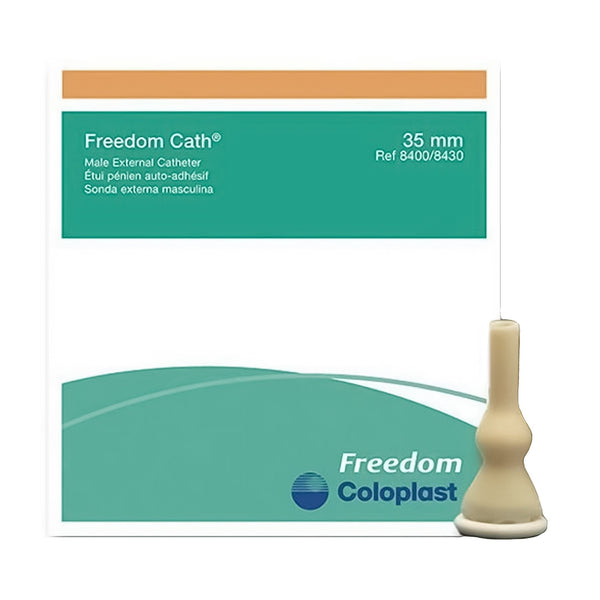 Freedom Cath Male External Catheter, Self-Adhesive - American Hospital Supply