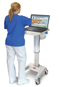 Load image into Gallery viewer, LX5 Computing Cart - American Hospital Supply

