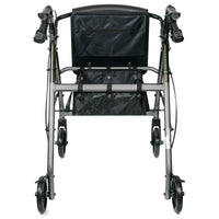 Load image into Gallery viewer, McKesson Aluminum 4-Wheel Folding Rollator - Multiple Colors - American Hospital Supply
