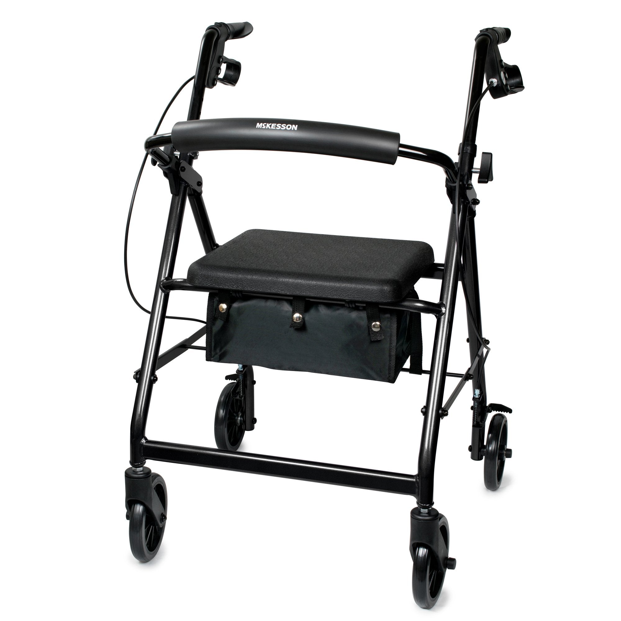 KIDILL　ウィンストン スミス　ブラック　モナリザ　44 4-Wheel McKesson Folding Rollator Walker | American Hospital Supply