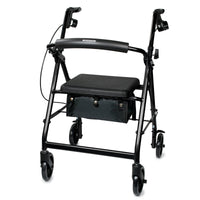 Load image into Gallery viewer, McKesson Aluminum 4-Wheel Folding Rollator - Multiple Colors - American Hospital Supply
