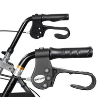 Load image into Gallery viewer, McKesson Aluminum 4-Wheel Folding Rollator - Multiple Colors - American Hospital Supply
