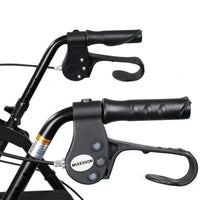 Load image into Gallery viewer, McKesson Aluminum 4-Wheel Folding Rollator - Multiple Colors - American Hospital Supply
