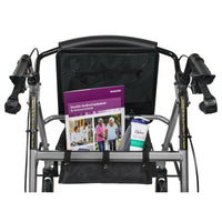Load image into Gallery viewer, McKesson Aluminum 4-Wheel Folding Rollator - Multiple Colors - American Hospital Supply
