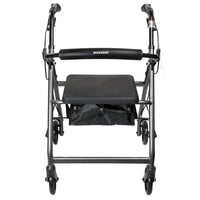 Load image into Gallery viewer, McKesson Aluminum 4-Wheel Folding Rollator - Multiple Colors - American Hospital Supply
