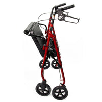 Load image into Gallery viewer, McKesson Bariatric Folding Steel 4-Wheel Rollator - American Hospital Supply
