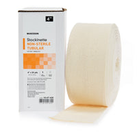 Load image into Gallery viewer, McKesson Beige Cotton Tubular Stockinette, 4 Inch x 25 Yard - American Hospital Supply
