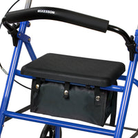 Load image into Gallery viewer, McKesson Folding Steel 4-Wheel Rollator, Blue - American Hospital Supply
