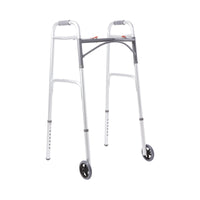 Load image into Gallery viewer, McKesson Folding Walker Aluminum - American Hospital Supply
