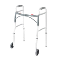 Load image into Gallery viewer, McKesson Folding Walker Aluminum - American Hospital Supply
