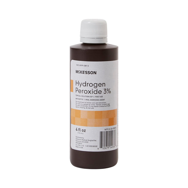 McKesson Hydrogen Peroxide Antiseptic, Multiple Sizes - American Hospital Supply