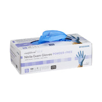 Load image into Gallery viewer, McKesson Nitrile Exam Glove, Blue, Box of 200 (S, M, L) - American Hospital Supply
