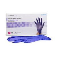 Load image into Gallery viewer, McKesson Nitrile Gloves, Blue, Box of 100 (S, M, L, XL) - American Hospital Supply
