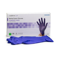 Load image into Gallery viewer, McKesson Nitrile Gloves, Blue, Box of 100 (S, M, L, XL) - American Hospital Supply
