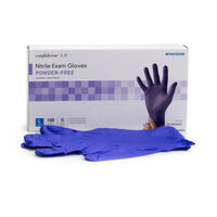 Load image into Gallery viewer, McKesson Nitrile Gloves, Blue, Box of 100 (S, M, L, XL) - American Hospital Supply
