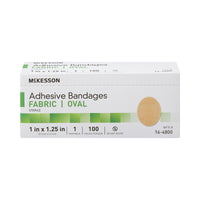 Load image into Gallery viewer, McKesson Oval Tan Adhesive Strip, 1 x 1-1/4 Inch - American Hospital Supply
