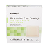 Load image into Gallery viewer, McKesson Silicone Adhesive Foam Dressing with Border - American Hospital Supply
