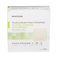 Load image into Gallery viewer, McKesson Silicone Adhesive Foam Dressing with Border - American Hospital Supply
